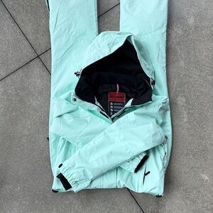 Women's Light Green Ski & Snow Jacket